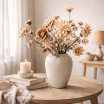 Natural Grace - Zijden boeket - Zijden bloemen boeket - Boeket Japandi - Japandi stijl - Groot Zijde boeket - XL